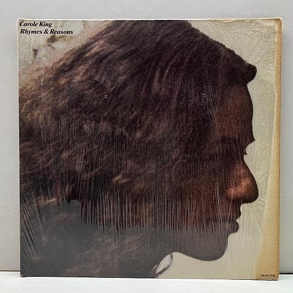 レコードメイン画像：シュリンク良好!! 専用インナー 完品 USオリジナル CAROLE KING Rhymes & Reasons ('72 Ode SP-77016) David T. Walker ほか 米 初回プレス