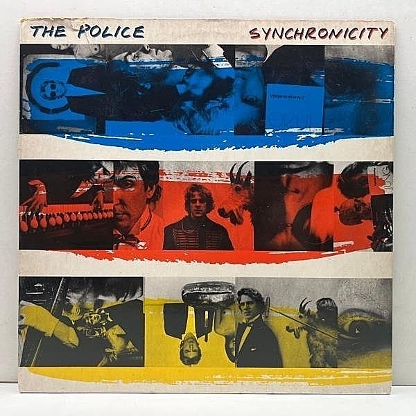 レコードメイン画像：良好盤!!【半透明盤・黄金色】RL刻印 (Bob Ludwig Cut) USオリジナル THE POLICE Synchronicity 高音質 ポリス シンクロニシティ LP