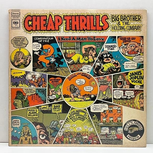 BIG BROTHER & THE HOLDING CO. / JANIS JOPLIN / Cheap Thrills (LP) /  Columbia | WAXPEND RECORDS