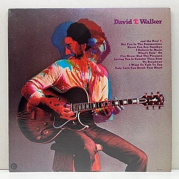 レコードメイン画像：USオリジナル DAVID T. WALKER Same ('73 Ode) 名曲 Never Can Say Goodbye, What's Going On ほか DJ SHADOW ドラムブレイク LP