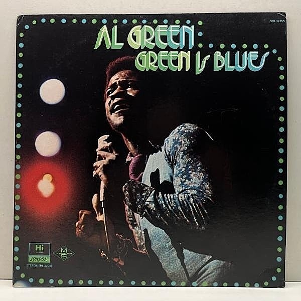 レコードメイン画像：Cut無し!美盤! US初期プレス AL GREEN Green Is Blues ('72 Hi / SHL 32055) アル・グリーン Hiレーベル第一弾 Diffジャケット LP