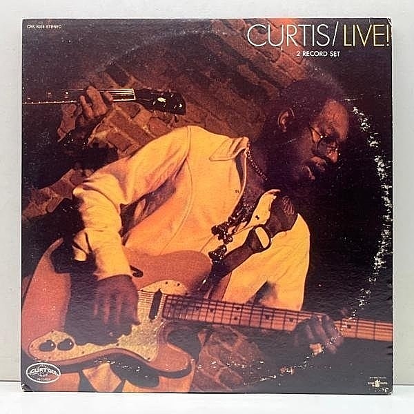 レコードメイン画像：良好盤!! USオリジナル CURTIS MAYFIELD Live ('71 Curtom) カーティス・メイフィールド NY, BITTER ENDでのライヴ最高傑作 2LP 米 原盤