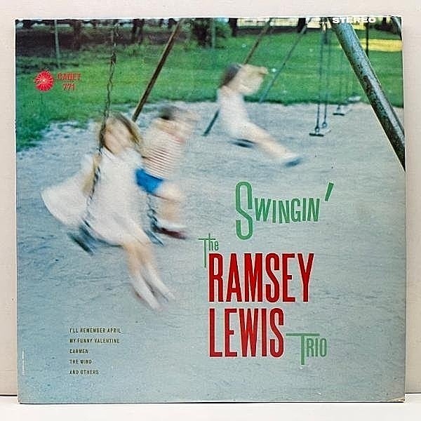 レコードメイン画像：美品!! 深溝 US初期プレス RAMSEY LEWIS TRIO Swingin' (Cadet LPS-771) ラムゼイ・ルイス・トリオ 粋なスタンダード集