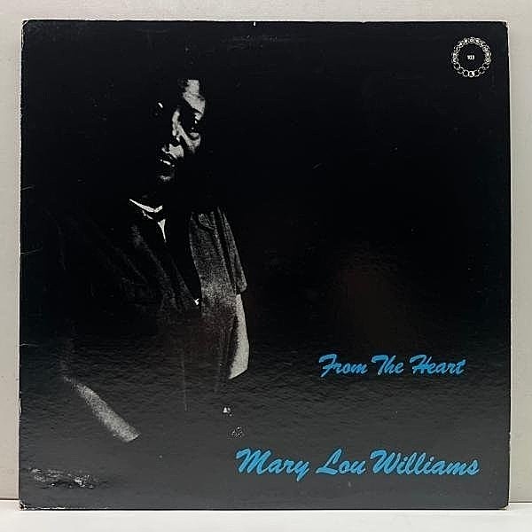 レコードメイン画像：USオリジナル 手書きPR刻印 MARY LOU WILLIAMS From The Heart ('71 Chiaroscuro CR 103) メリー・ルー・ウィリアムス LP