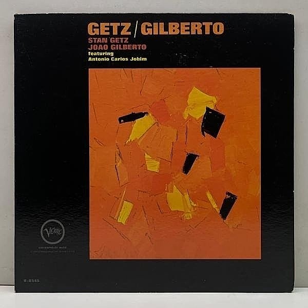 レコードメイン画像：良好!! MONO USオリジナル STAN GETZ JOAO GILBERTO feat. ANTONIO CARLOS JOBIM (Verve V-8545) ゲッツ ジルベルト 米モノラル