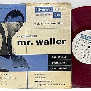 レコード画像：FATS WALLER / The Amazing Mr. Waller