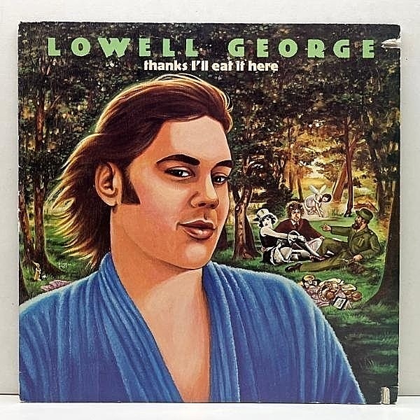 レコードメイン画像：良好盤!! USオリジナル 初版ボーダー LOWELL GEORGE Thanks I'll Eat It Here ('79 Warner) VAN DYKE PARKS LITTLE FEAT サザンロック