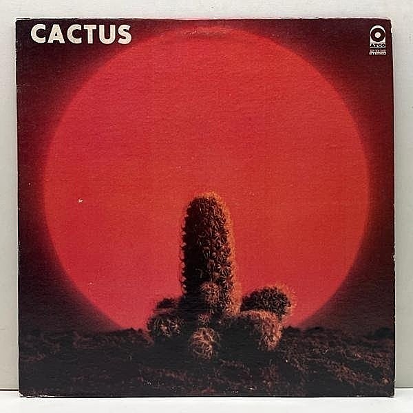 レコードメイン画像：良好!! USオリジナル 初版BROADWAYリム CACTUS S.T ('70 ATCO) カクタス 1st『ツェッペリンへのアメリカからの回答』米 初回プレス