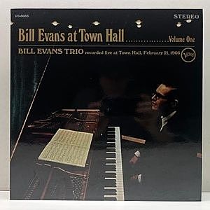 レコード画像：BILL EVANS / At Town Hall, Volume One