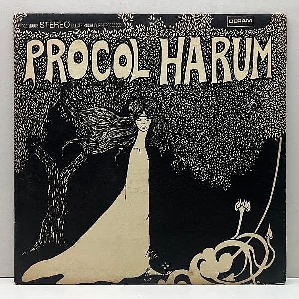 レコードメイン画像：Cut無し!!【十分概ね良好】ざら紙 USオリジナル PROCOL HARUM 1st デビュー作 ('67 Deram) 青い影 プロコル・ハルム DRUM BREAK 米 LP 原盤