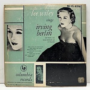 レコード画像：LEE WILEY / Sings Irving Berlin