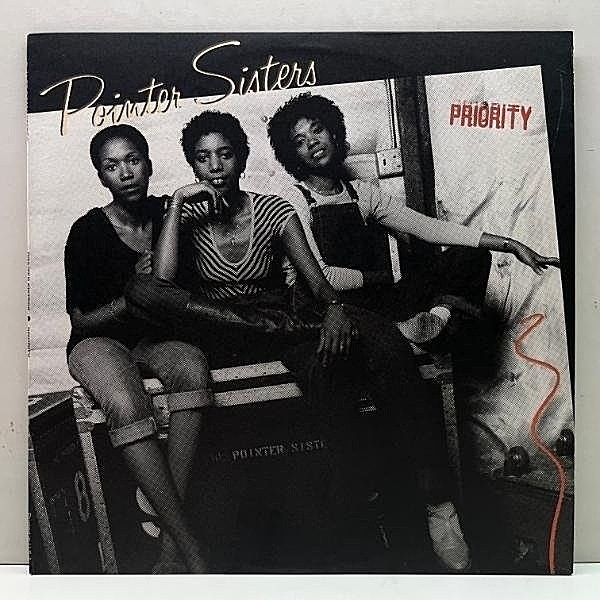 レコードメイン画像：【芳醇なブルース／スワンプ色が濃い傑作】良好品!! USオリジナル POINTER SISTERS Priority ('79 Planet) ROLLING STONES カヴァー