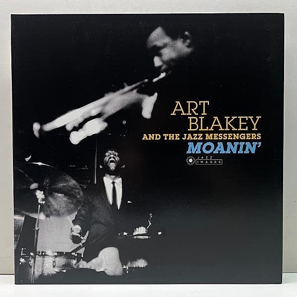 レコードメイン画像：【William Claxtonジャケット】ART BLAKEY & THE JAZZ MESSENGERS - Moanin (Blue Note 4003／Jazz Images) 180g 重量盤 LP