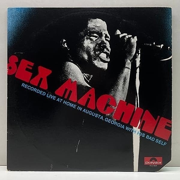 レコードメイン画像：良好盤!! 2LP ゲートフォールド仕様 US 70sプレス JAMES BROWN Sex Machine (Polydor / PD-2-9004) ジョージア州オーガスタでの熱狂公演！