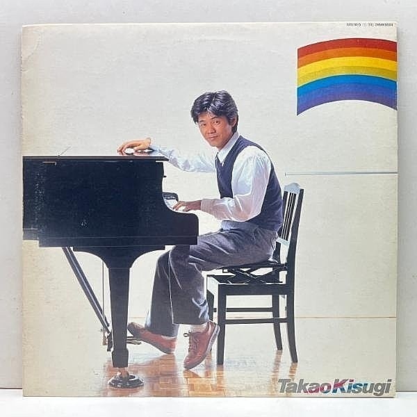 レコードメイン画像：【シティポップ／Rainy Rainy収録】良好盤!! 来生たかお 夢の途中 ('81 Kitty) 村上秀一 ペッカー 難波弘之 松任谷正隆 ほか City Pop