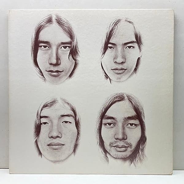 レコードメイン画像：良好品!! 1971年 オリジナル 希少 アナログ LP はっぴいえんど 風街ろまん (URC / URG-4009) ゲートフォールド仕様 風をあつめて 収録