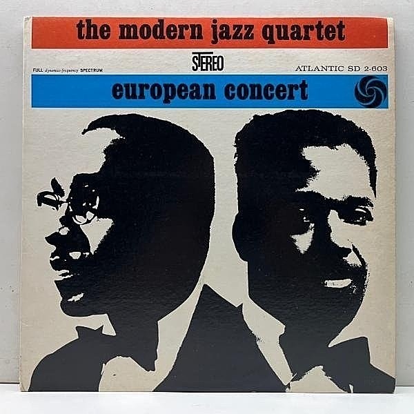 レコードメイン画像：【欧州ツアーでのスウェーデンLive】良好!! 2LP US 70sプレス MODERN JAZZ QUARTET European Concert (Atlantic SD 2-603) Milt Jackson