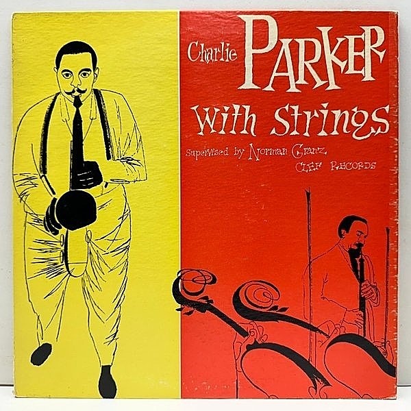 レコードメイン画像：美盤!音質抜群! US 10インチ CHARLIE PARKER With Strings (MG C-170) 深溝 MONO チャーリー・パーカー 不朽の名盤