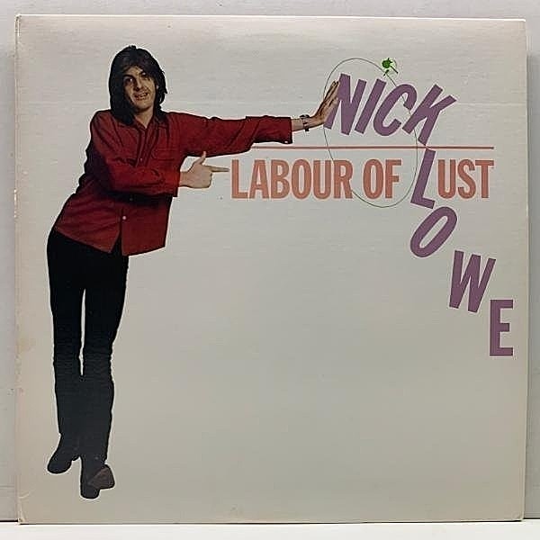 レコードメイン画像：良好盤!! Cut無し 初版 JC規格 USオリジナル NICK LOWE Labour Of Lust ('79 Columbia) いかした愛の放浪者 Cruel To Be Kind 恋する二人