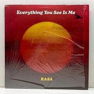 レコード画像：RASA / Everything You See Is Me