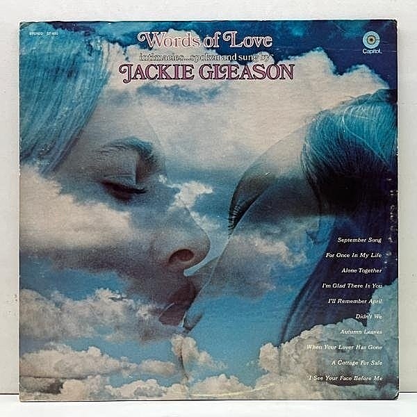 レコードメイン画像：Cut無し!良好! USオリジナル 初版 Limeターゲット JACKIE GLEASON Words Of Love (Capitol ST-693) ジャッキー・グリーソン 異色作