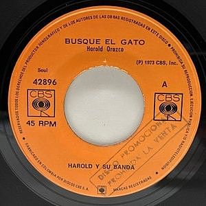 レコード画像：HAROLD Y SU BANDA / Busque El Gato / Carretera Carretera