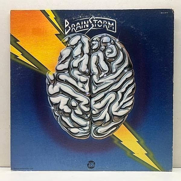 レコードメイン画像：美盤!! US初期プレス STERLING刻印 BRAINSTORM Stormin' (RCA / AYL1-4175) ディスコダンサー Wake Up And Be Somebody 収録 1st.アルバム