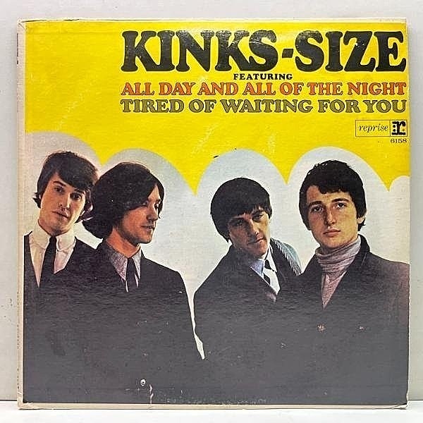 レコードメイン画像：良再生!! MONO USオリジナル 3色ラベル KINKS Kinks-Size ('65 Reprise) キンクス 米国での2nd. ガレージ名曲 Tired Of Waiting For You 他