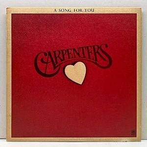 レコード画像：CARPENTERS / A Song For You