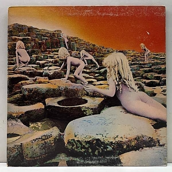 レコードメイン画像：レア!! RL刻印 (BOB LUDWIG) 初版 BROADWAYリム USオリジナル LED ZEPPELIN Houses Of The Holy ('73 Atlantic) Ludwig Hot Mix 美再生!!