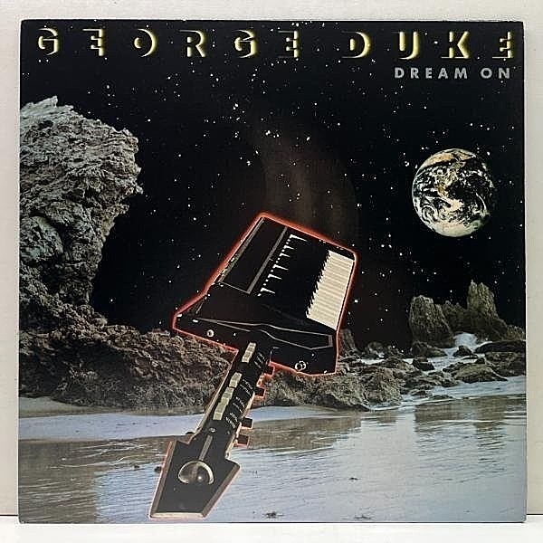 レコードメイン画像：【黄金のフュージョン／ディスコ傑作】極美盤!! USオリジナル GEORGE DUKE Dream On ('82 Epic) GARAGE CLASSIC, 粘着P-FUNK風ビートなど