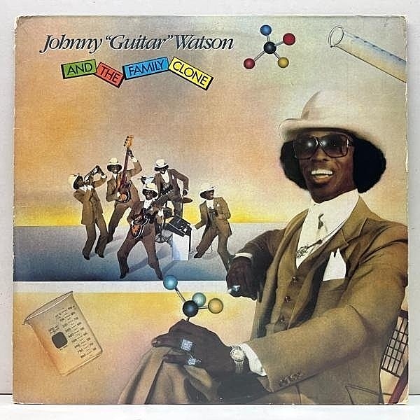 レコードメイン画像：【FATBOY SLIM サンプリングネタ】良好!! USオリジナル JOHNNY GUITAR WATSON And The Family Clone ボコーダー噴出アーバンディスコ LP