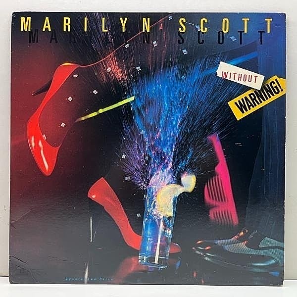 レコードメイン画像：良好盤!! USオリジナル MARILYN SCOTT Without Warning! ('83 Mercury) マリリン・スコット NEW YORKスタイルのミッドナイトダンサー収録！