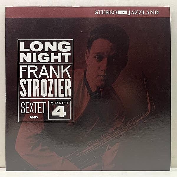 レコードメイン画像：極美品!! FRANK STROZIER Long Night (Jazzland JLP-956) w/ George Coleman, Pat Patrick, Chris Anderson, Bill Lee, Walter Perkins