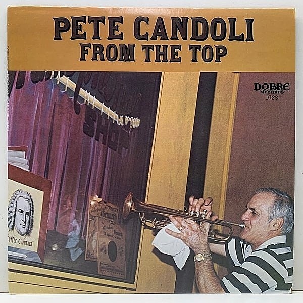 レコードメイン画像：	 【マイナーCOOL JAZZ好盤】美品!! USオリジナル PETE CANDOLI From the Top ('78 Dobre) w/ FRED ATWOOD, JOHN DENTZ, LOU LEVY