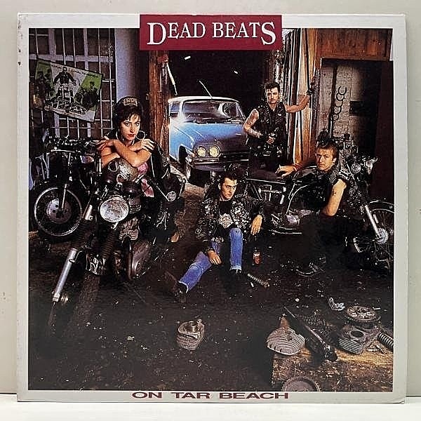 レコードメイン画像：【特大CLUBヒット収録の最恐サイコビリーカルト的名盤】JPNプレス DEAD BEATS On Tar Beach (M&M / MMLP-1006) 女性Vo. ガレージロック LP