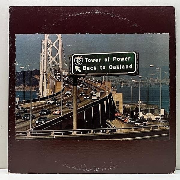 レコードメイン画像：Cut無し!良好盤! US初期プレス 深溝 KENDUN刻印 TOWER OF POWER Back To Oakland ('75 Warner) ドラムブレイク Can't You See ほか LP