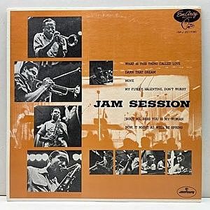 レコード画像：CLIFFORD BROWN / MAX ROACH / DINAH WASHINGTON / Jam Session