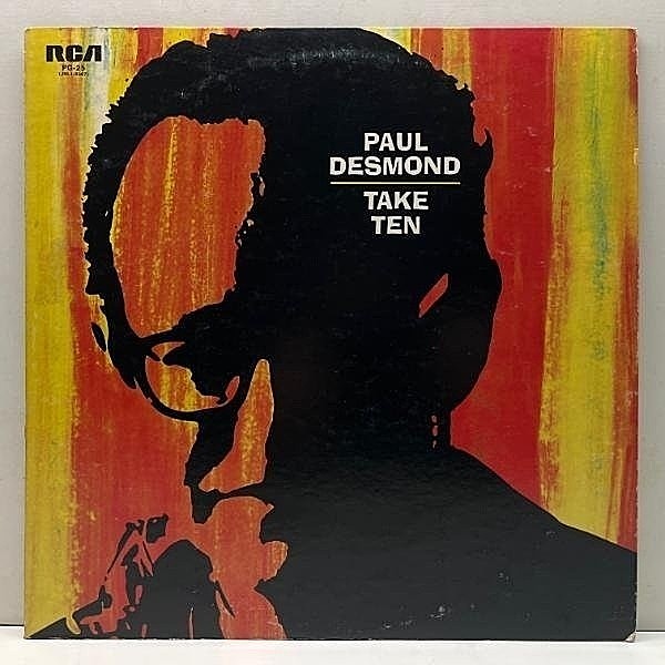 レコードメイン画像：【豊かな感性が見事に融合した寛ぎの名作】美盤!! PAUL DESMOND Take Ten (RCA) w/Jim Hall 国内 解説付き JPN 70sプレス LP