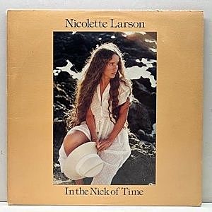 レコード画像：NICOLETTE LARSON / In The Nick Of Time