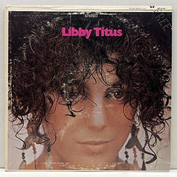 レコードメイン画像：良好盤!! USオリジナル LIBBY TITUS S.T ('68 Hot Biscuit) 米 女性 SSW リビー・タイタス 1st アルバム || レアな原盤です