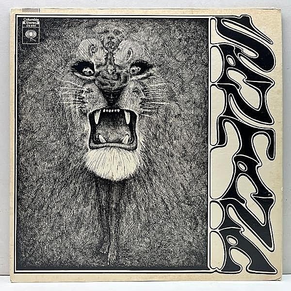 レコードメイン画像：【両マト1A】USオリジナル 初版 白抜き 2eyeラベ SANTANA S.T 1st デビュー作 ('69 Columbia CS 9781) サンタナ 米 初回 LP 原盤