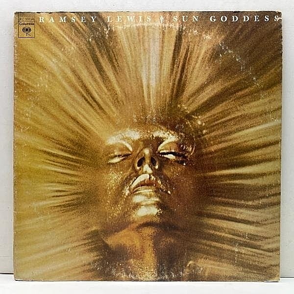 レコードメイン画像：【PETE ROCK サンプリング ネタ】初版 KC規格 USオリジナル RAMSEY LEWIS Sun Goddess ('74 Columbia) ラムゼイ・ルイス 太陽の女神