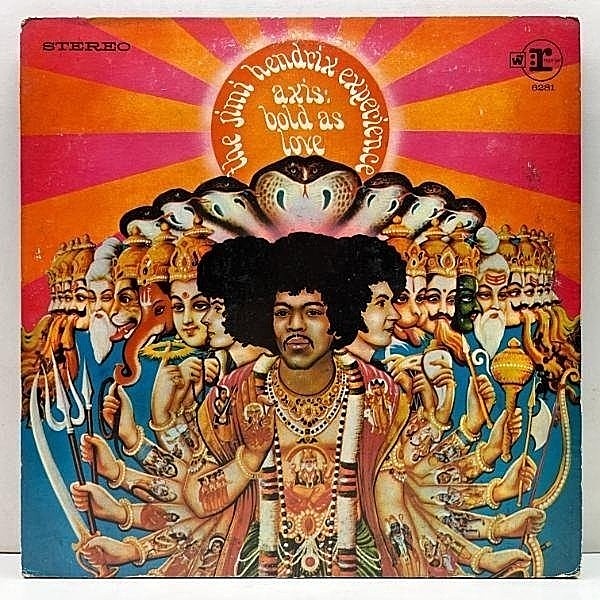 レコードメイン画像：良好!! US初期 2色ラベル Wマーク無し JIMI HENDRIX Axis Bold as Love (Reprise) ボールド・アズ・ラヴ 傑作 | ATCQ, BEASTIE BOYS ネタ