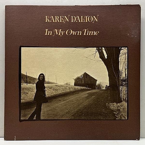 レコードメイン画像：入手難!美盤! USオリジナル 初版 手書きLH刻印 KAREN DALTON In My Own Time ('71 Just Sunshine) カレン・ダルトン 不朽の名作 LP