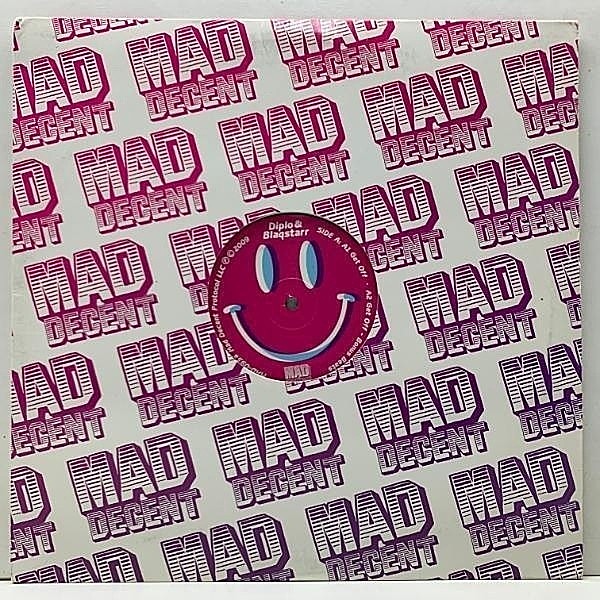 レコードメイン画像：良好!! 12インチ USプレス DIPLO & BLAQSTARR Get Off (Mad Decent / MAD-093) 大ヒットGhettoチューン 全4ver.収録