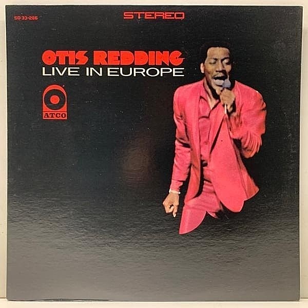 レコードメイン画像：レアな美品!! MO刻印 US初期プレス OTIS REDDING Live In Europe (ATCO SD 33-286) ヨーロッパのオーティス・レディング LP