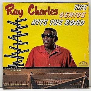 レコード画像：RAY CHARLES / The Genius Hits The Road