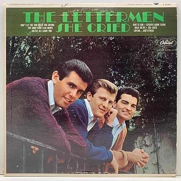 レコードメイン画像：USオリジナル【MONO】SUBSIDARY無し 虹ラベ THE LETTERMEN She Cried ('64 Capitol) レターメン／シー・クライド dreamy pop, soft rock