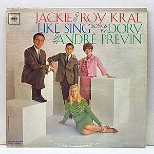 レコード画像：JACKIE & ROY / Like Sing - Songs By Dory And Andre Previn